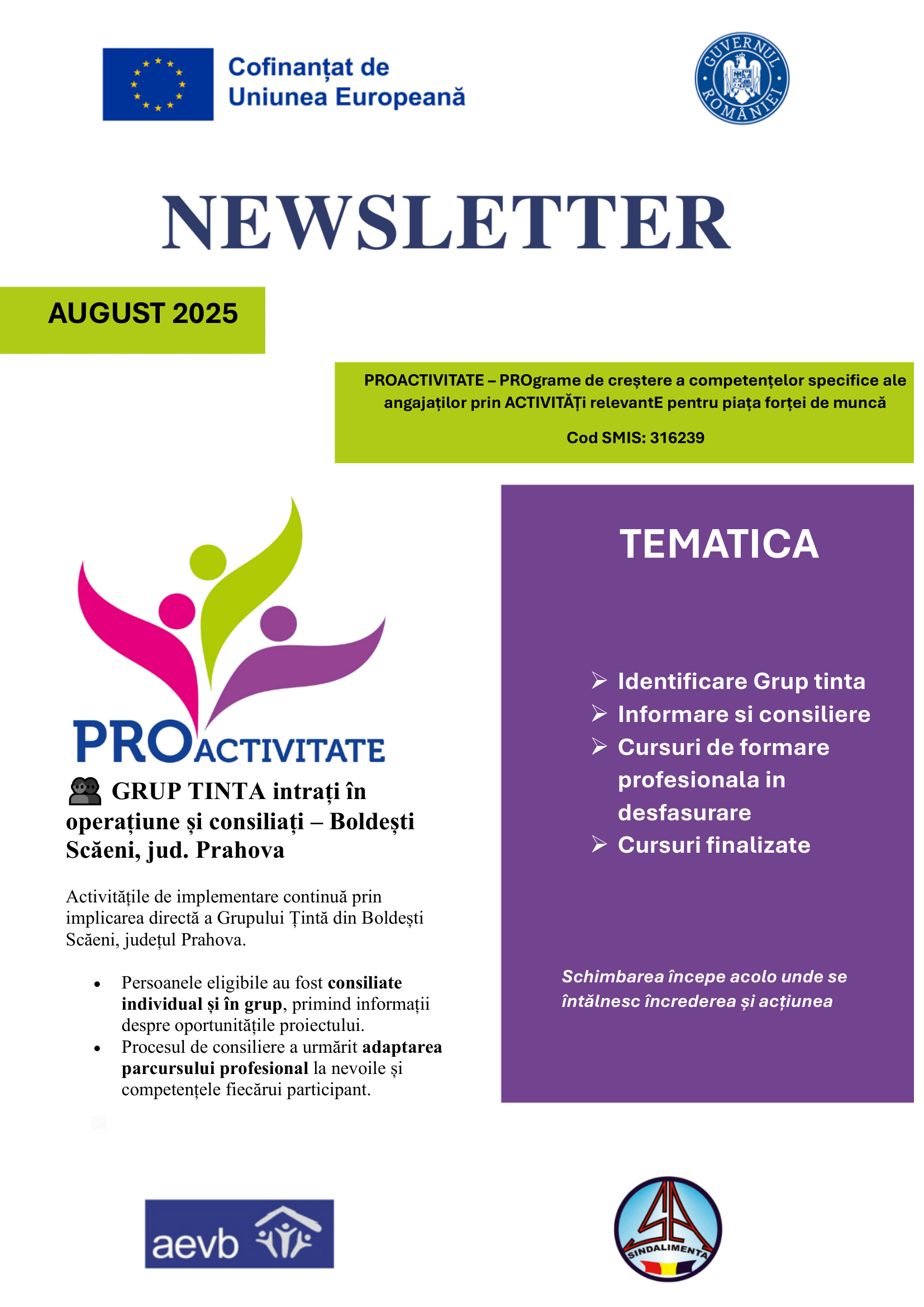 Newsletter August 2025 - Page 1